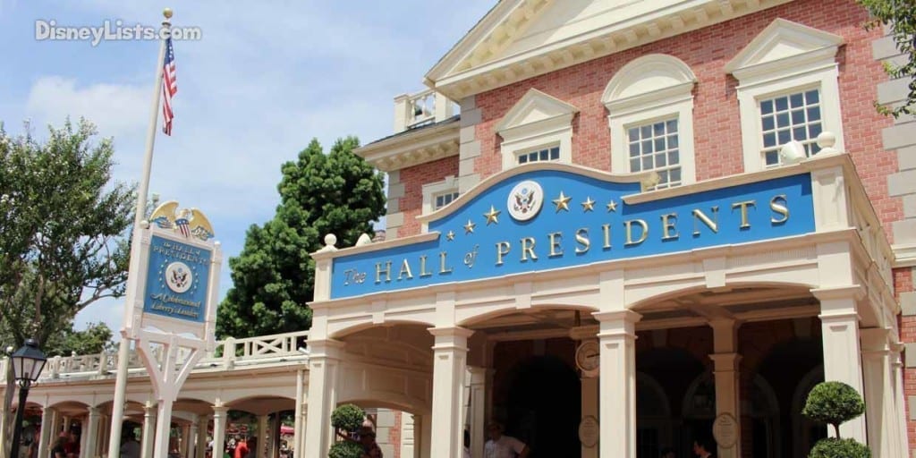 News The Hall Of Presidents Reopens At Magic Kingdom