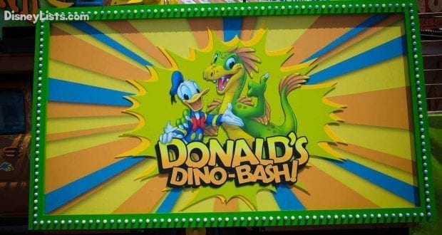 NEWS: Donald's Dino Bash Opens at Disney's Animal Kingdom – DisneyLists.com