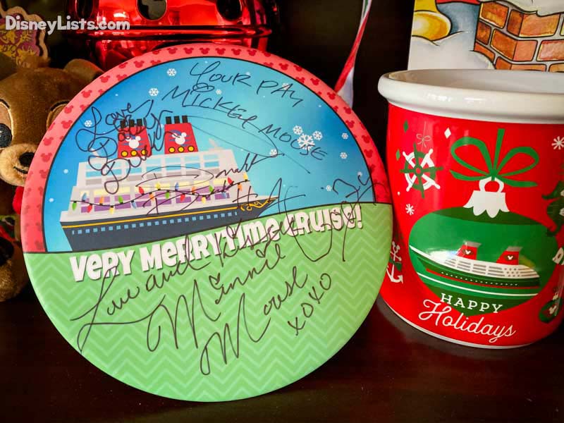 Merrytime Cruise Ice Cream Topping Containers // Disney Cruise