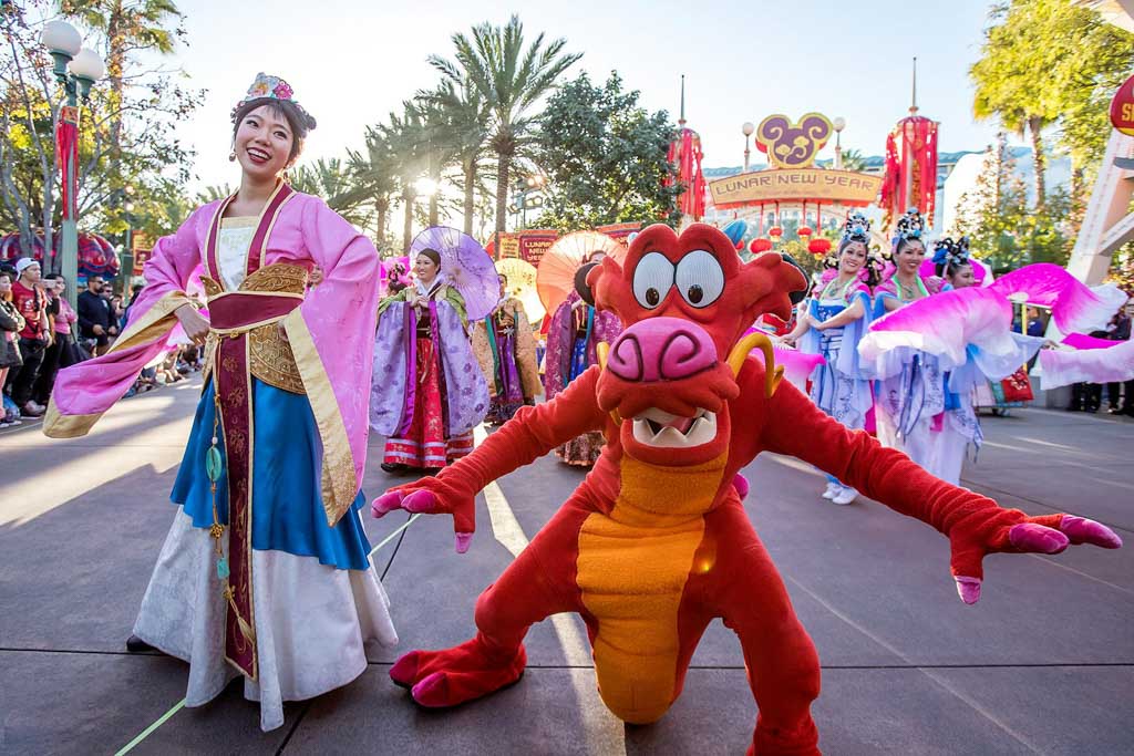 Lunar New Year at Disney California Adventure Park