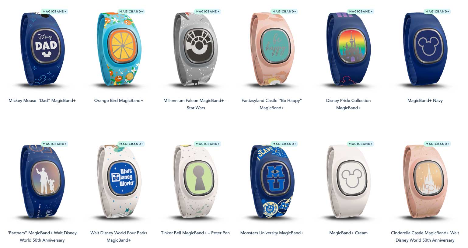  Disney Parks MagicBand 2.0 - Link It Later Magic
