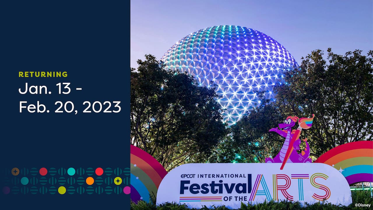 NEWS Dates Announced for the 2023 EPCOT Festival of the Arts